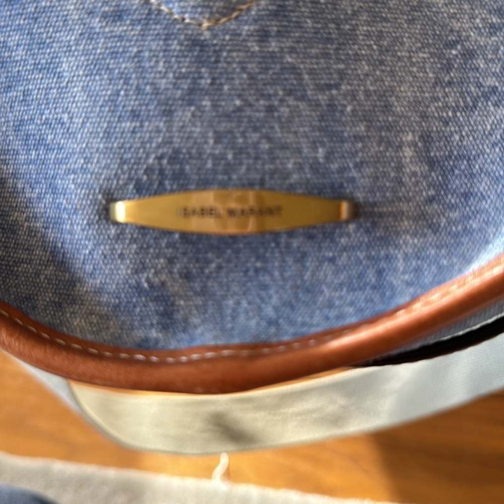 Isabel Marant Botts leather saddle crossbody bag - Picture 5 of 8